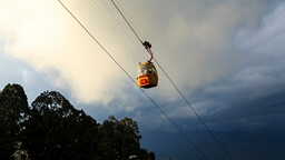 teleférico del valle de rangeet