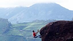 Rock climbing and Rappelling