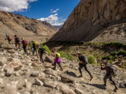 Trekking in Gaumukh