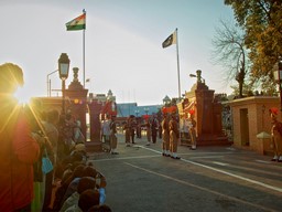 Der Grenzübergang Wagah 