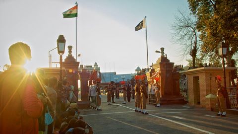 La frontière de Wagah 