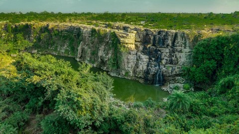 Ethipothala Wasserfall 