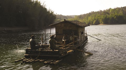 rafting en bambú