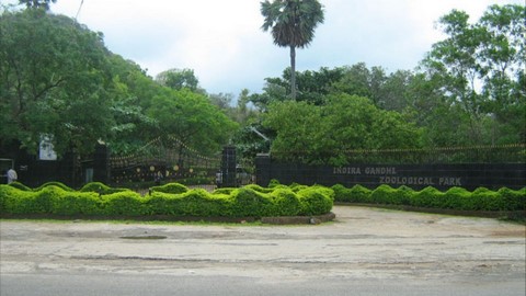 jardines zoológicos indira gandhi